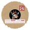 Beige Suede Mat Board for 10x10 Frames - Circle Opening for 6x6 Photos